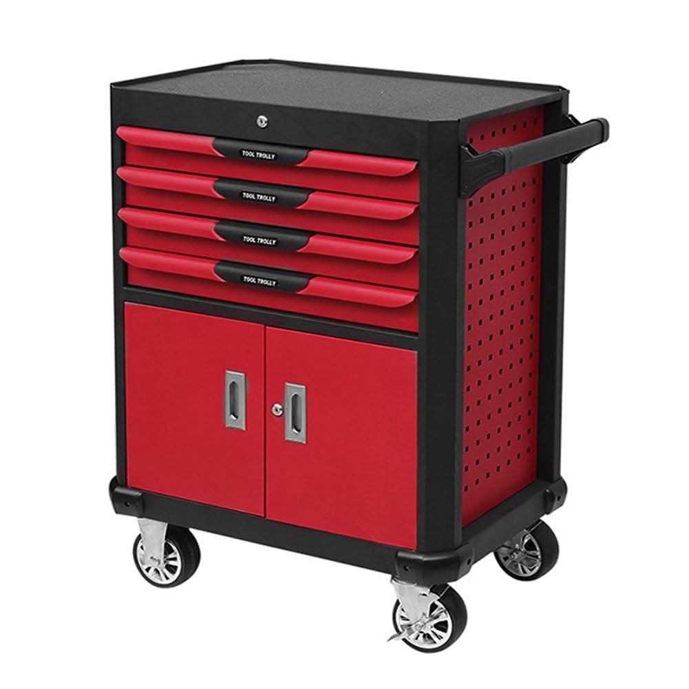 Jual BEST SELLER 4-Drawers Rolling Tool Chest Tool Box with Wheels Tool ...