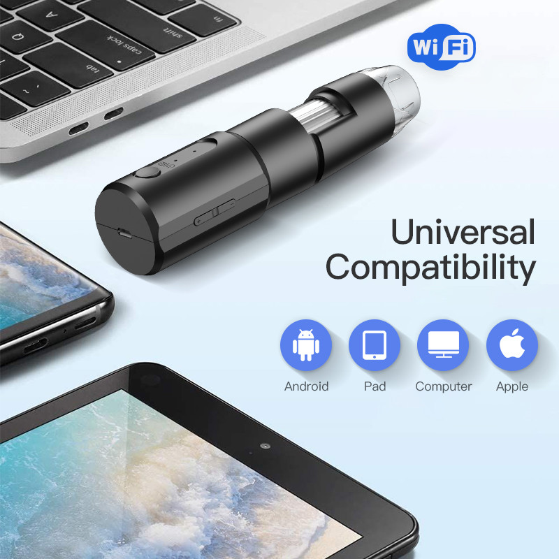 Jual 2024 Newest WIFI Wireless Portable 100 Times Zoom Digital 50X ...