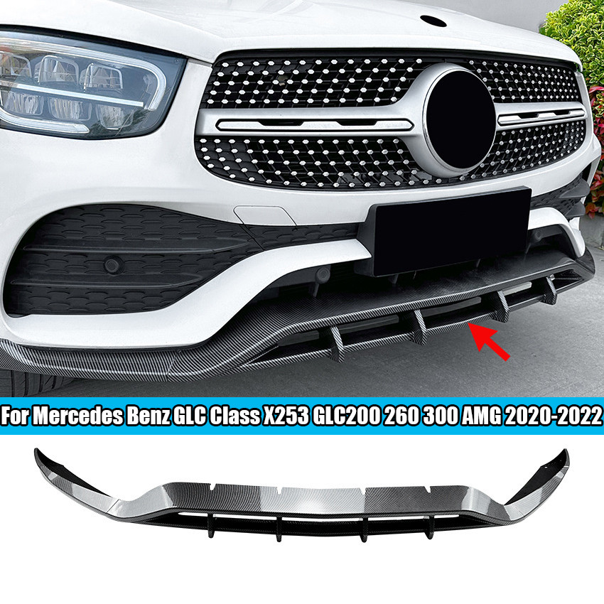 TUTSFGFZH Seitenflügel-Splitter Für Heckscheibe – Passend Für GLC X253 Coupé (2016–2022) – ABS, Glänzend Schwarz Oder Carbon-Look – Klebemontage