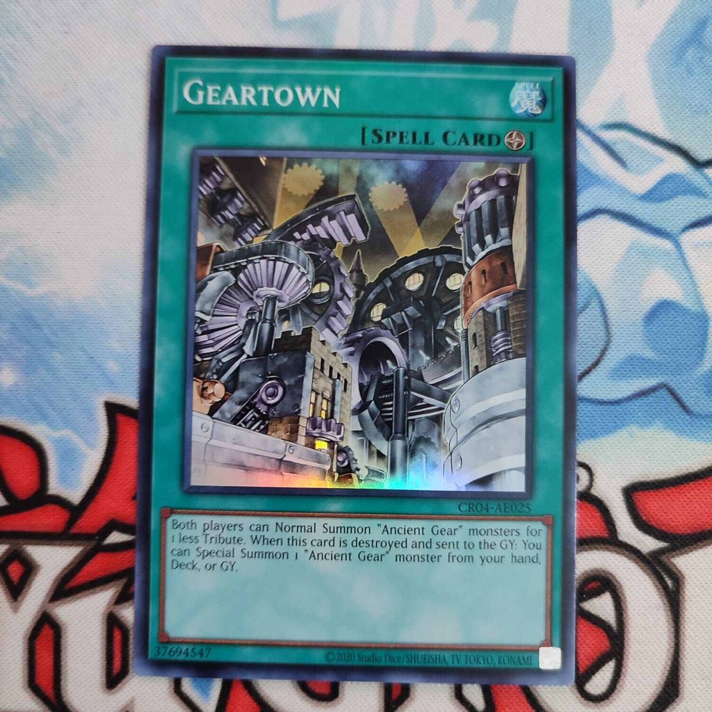 Jual yugioh AE geartown CR04-AE025 SR original | Shopee Indonesia