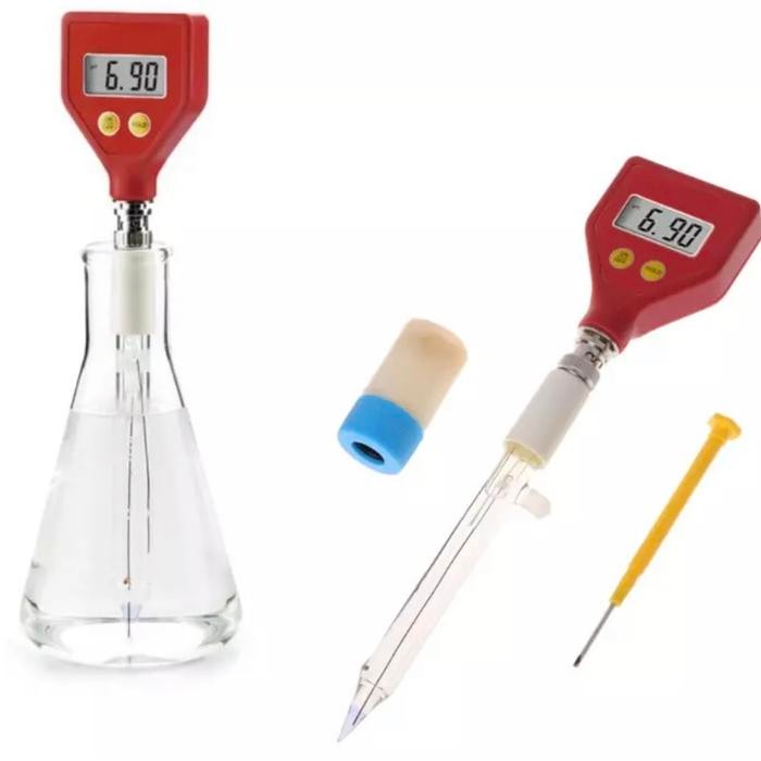 Jual Bagus Ph-98108 Ph Meter Sharp Glass Electrode For Water Food ...