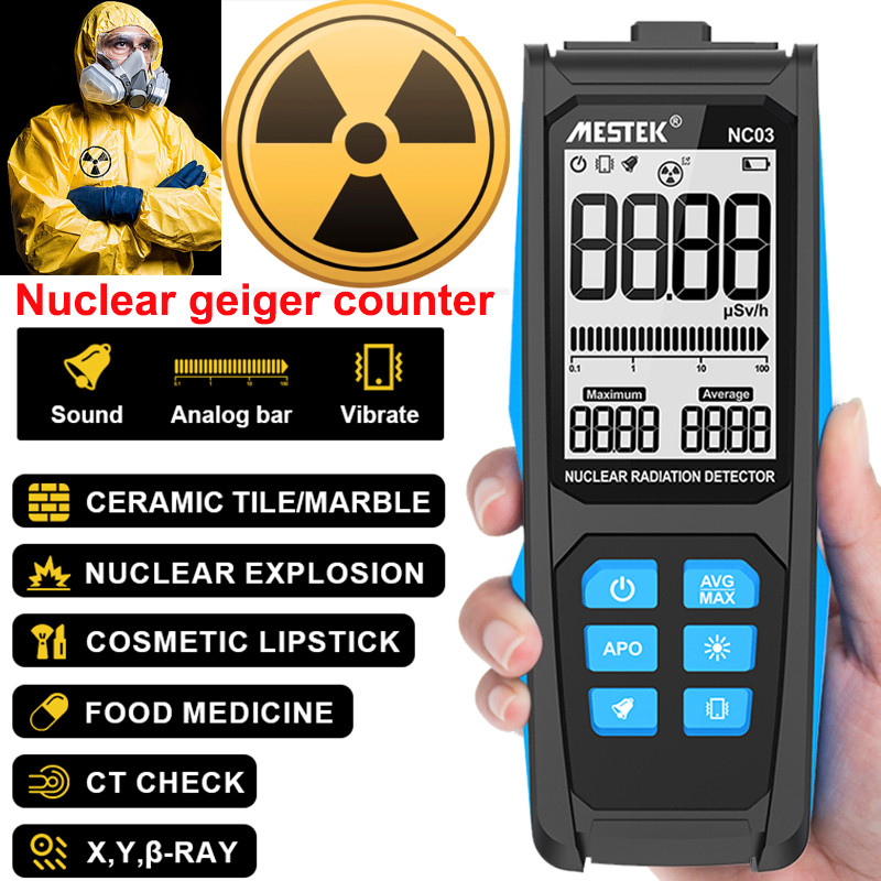 Jual New Mestek NC03 Nuclear Radiation Detector Geiger Counter ...