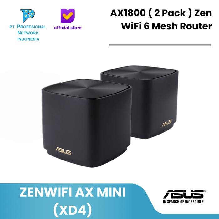 Jual etlj- Asus Zenwifi Ax Mini Xd4 Ax1800 2 Pack Zen Wifi 6 Mesh ...