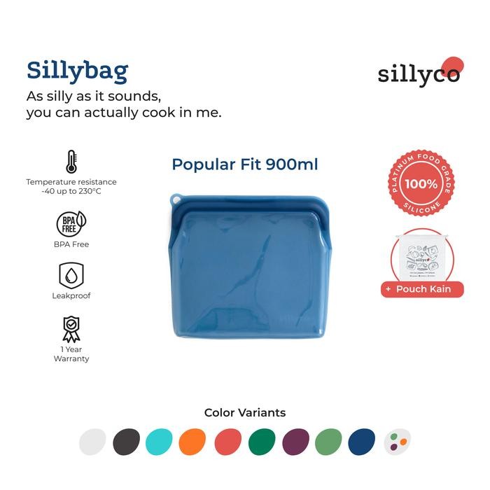 Jual Pilihan- Sillyco - Sillybag Popular Fit - 100% Platinum Food Grade ...