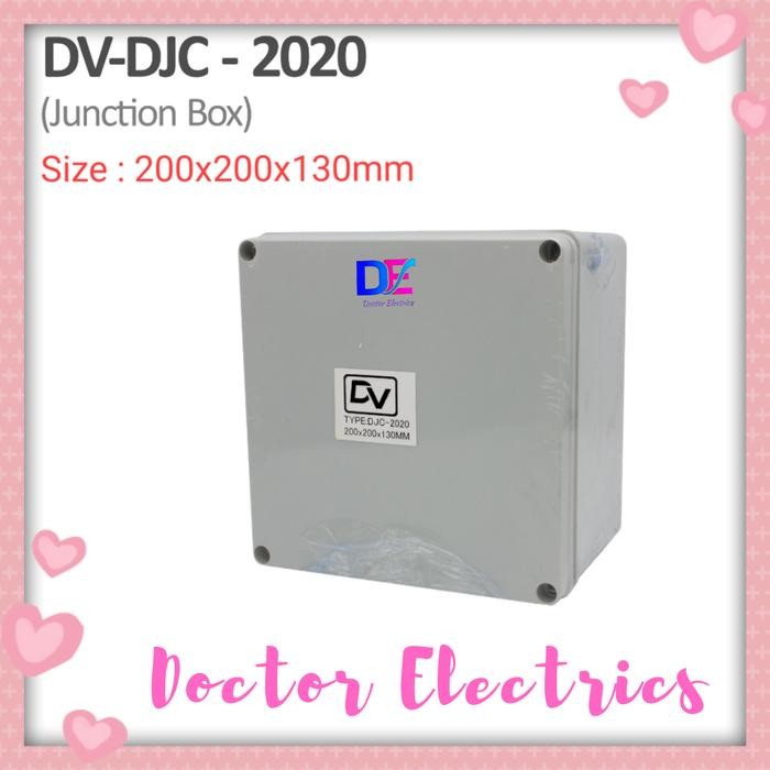 Jual Stok Baru DV IP66 JUNCTION BOX PANEL PVC PLASTIK DURADUS DJC-2020 ...