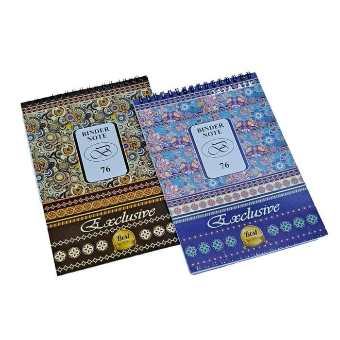 Jual New BUKU BLOCK NOTE A5 BATIK TEBAL 50 LBR BLOK NOTE SEMINAR RING ...