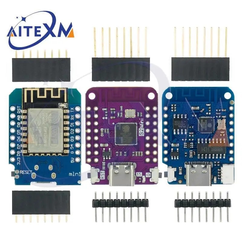 Jual NEW ESP32 S2 Mini / ESP8266 D1 Mini Board CH340 / ESP32-S2FN4R2 ...