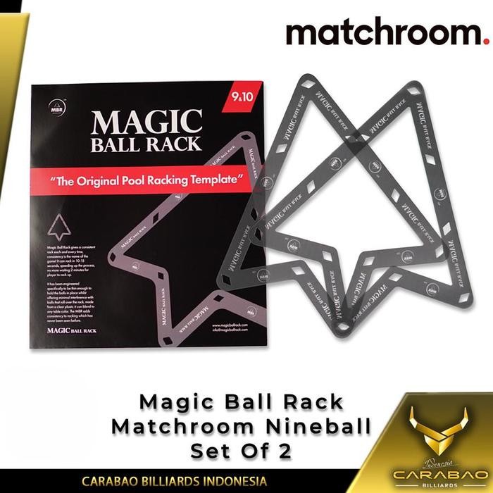 Jual Pilihan- Matchroom Nineball Official Rack 9&10 Ball Untuk Menata ...