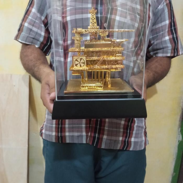Jual miniatur platform rig oil and gas | Shopee Indonesia