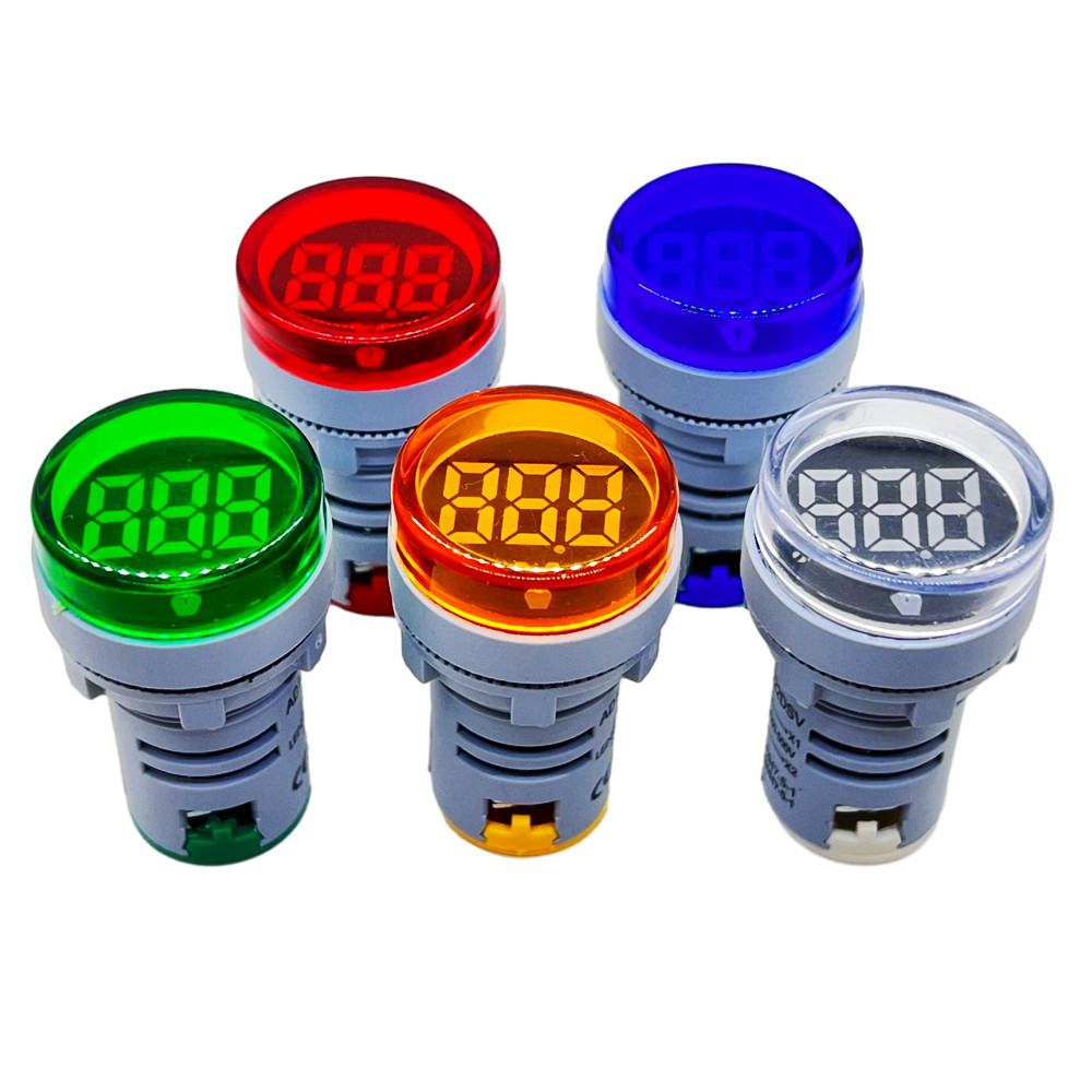 Jual BARU AC 60-500V Volt Voltage Tester Meter Monitor Power LED ...