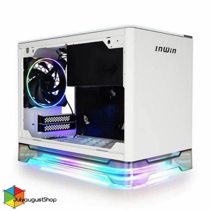 Jual InWin A1 Plus White - Mini ITX Tempered Glass With 650W PSU 80 ...