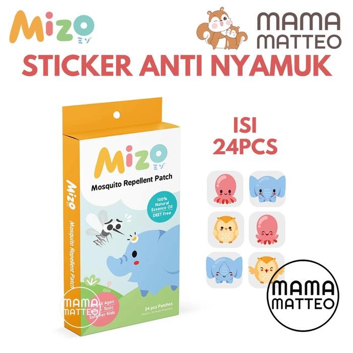 Jual Pilihan- Mizo Sticker Anti Nyamuk / Mizo Mosquito Bugs Repellent ...