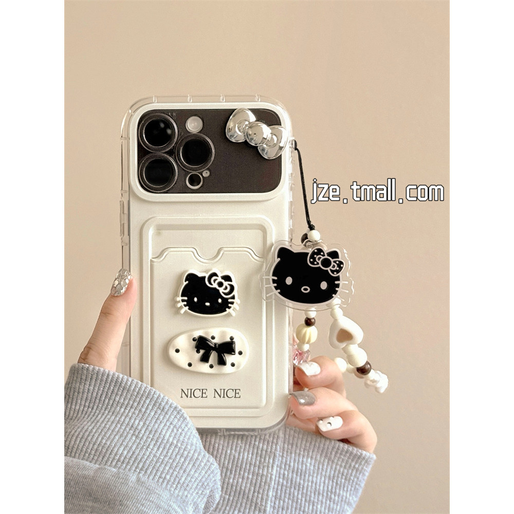Jual Fancy Hello Kitty Hitam Terbaru Untuk Soft Casing Hp Samsung A06 ...