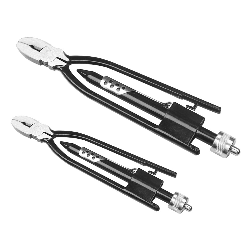 Acouto Safety Wire Twisting Pliers Set – 6" & 9" Lock Twist Wire Cutters For Aircraft, Automotive, And Industrial Use