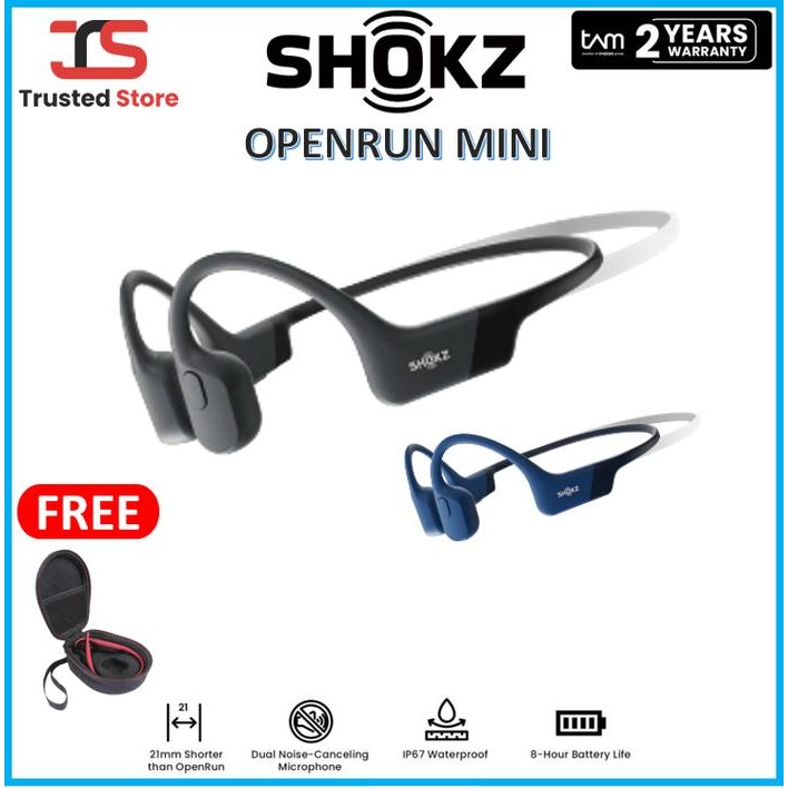 Jual Shokz Openrun Mini Aftershokz Open Run Mini Wireless Bone ...