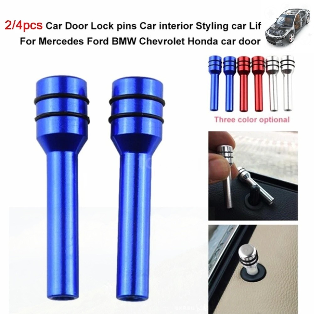 Jual IMPORT Auto Car Security Door Lock Pins Universal Car Truck ...