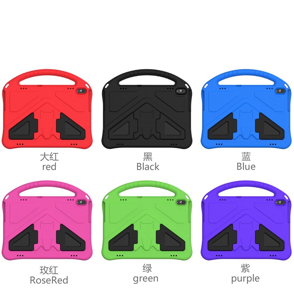 Custodia In Silicone Per Lenovo Tab P10/M10/X605/X505 10.1 Pollici, Rosa, Con Supporto, Antiurto