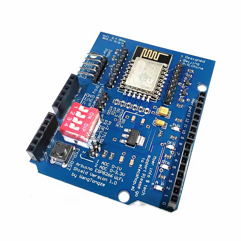 Jual ESP8266 ESP-12E UART WIFI Wireless Shield Development Board For ...