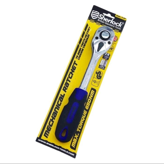 Jual Tang Rachet 1/2 Inch Sherlock - Handle Sock Rachet - Gagang Sok ...