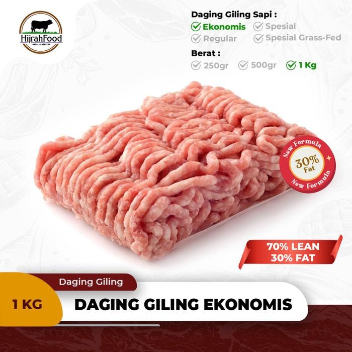 Jual Pilihan- Daging Giling Sapi Minced Ground Beef - Ekonomis - 1 Kg ...