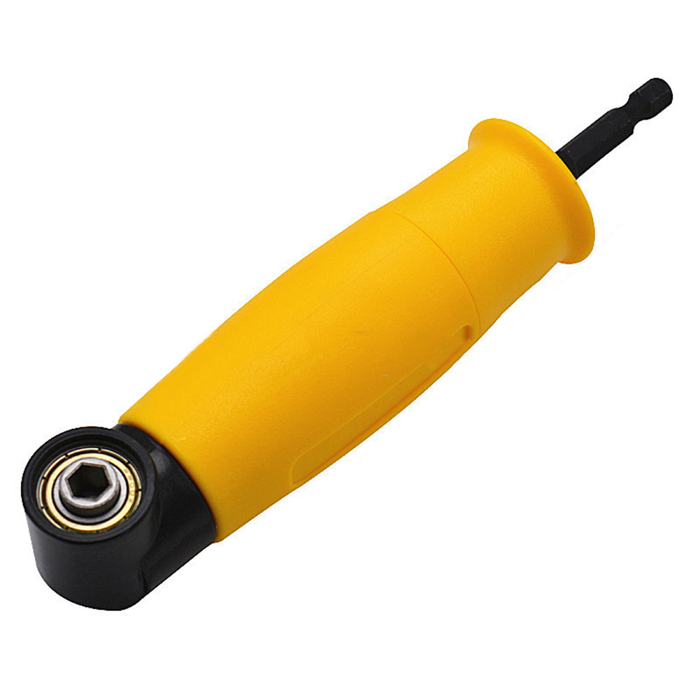 Jual 90 Degree Angle Screwdriver Socket Holder Adapter Bits Angle Drill ...