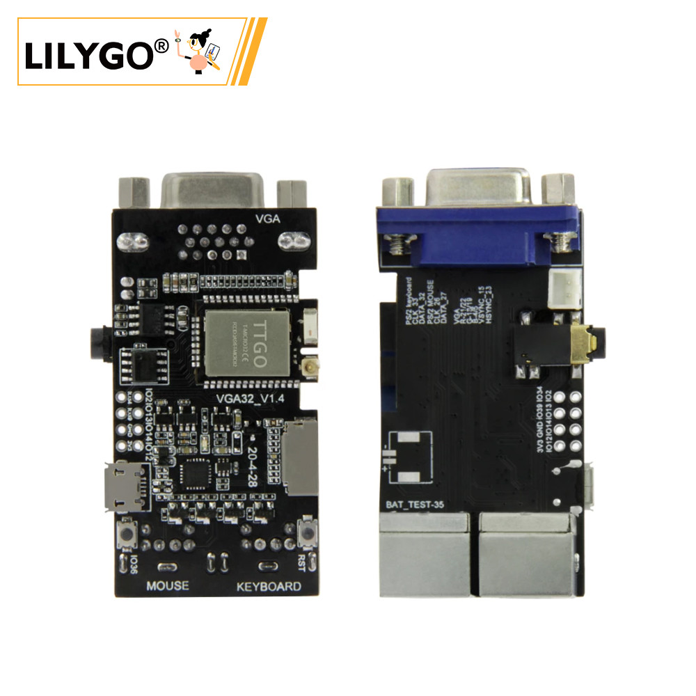Jual BARU LILYGO® FabGL VGA32 VGA ESP32 PSRAM Module V1.4 Controller PS ...