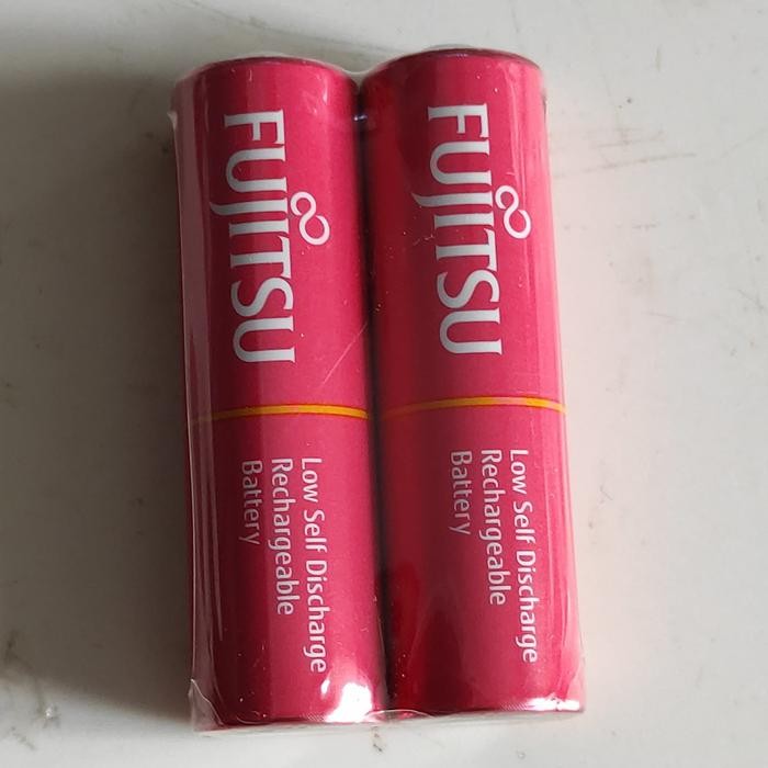 Jual Baterai Fujitsu Merah Rechargeable Battery AA NI-MH 950 mAh ...