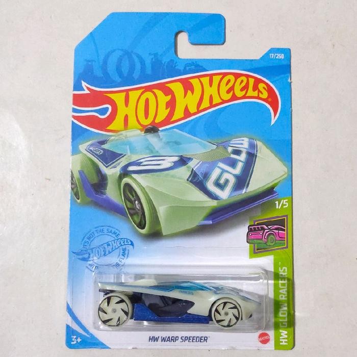 Jual Pilihan- Hw Hot Wheels Hw Warp Speeder Glow In The Dark 2021 Glow ...