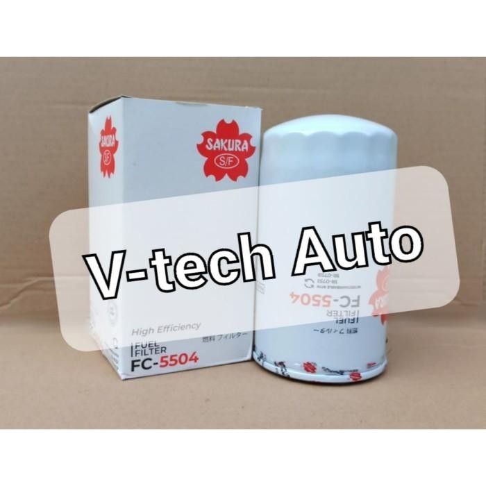 Jual FC-5504 Sakura Fuel Filter Solar JFC88043 JFC-88043 BF7632 FF5321 ...