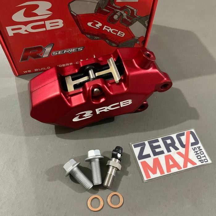 Jual KALIPER REM RCB RACING BOY R1 SERIES 4 PISTON P4 4P DEPAN KANAN ...