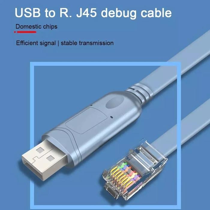 Jual Pilihan- Console Cisco Usb To Rj45 With Cd Driver Prolific Ftdi ...