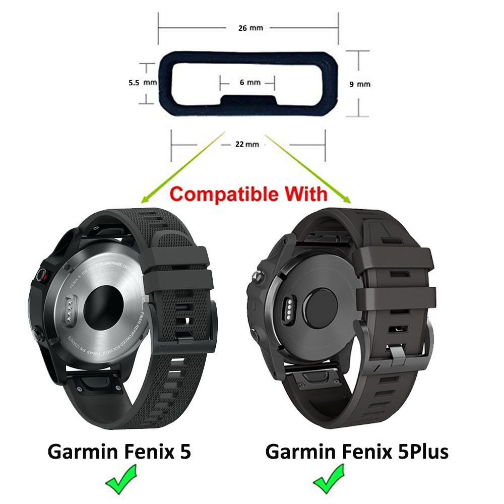 Jual Sport Watch Silicone Ring For Garmin Vivoactive 3 4 HR Mk1 Smart ...