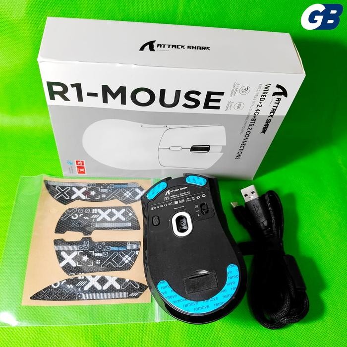 Jual Attack Shark R1 Lightweight Gaming Mouse Pixart Paw 3311 ...