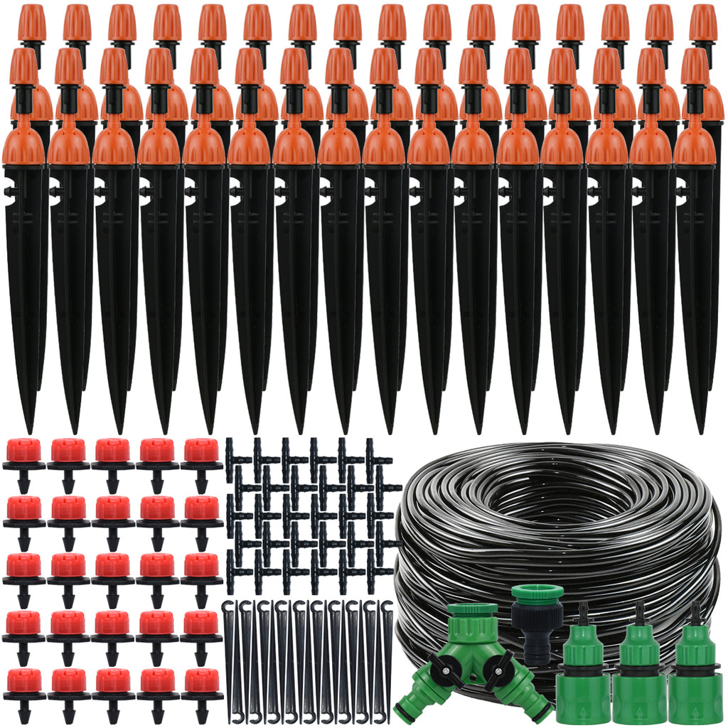 Jual KESLA 5M-30M Drip Irrigation Watering Kits System Garden ...