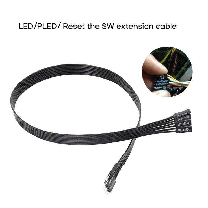 Jual Extension Cable for Motherboard switch HDD LED/PLED/Reset SW ...