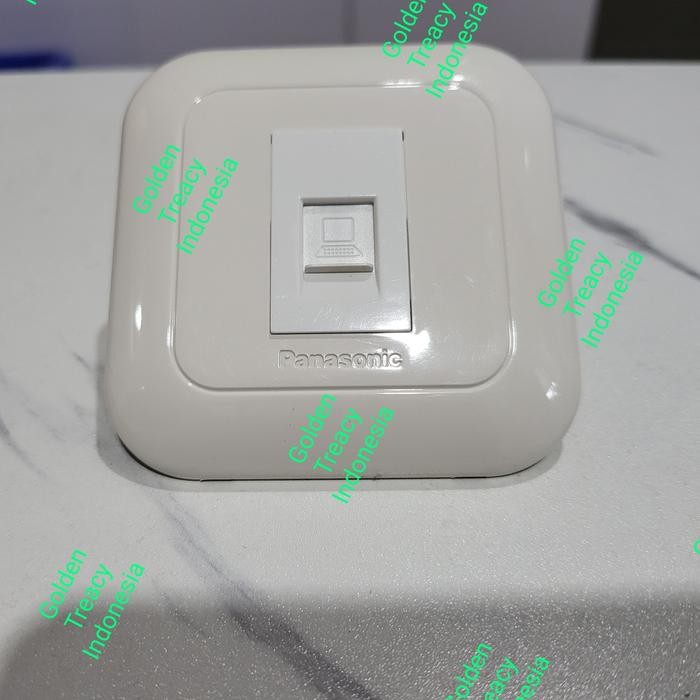 Jual Pilihan- Panasonic Stop Socket Soket Outlet Data Lan Cat 6 Cat6 ...