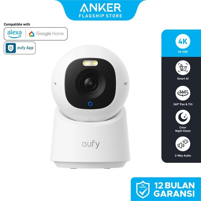 Jual eufy Indoor Cam E30, Latest Generation, 4K UHD Security Camera ...