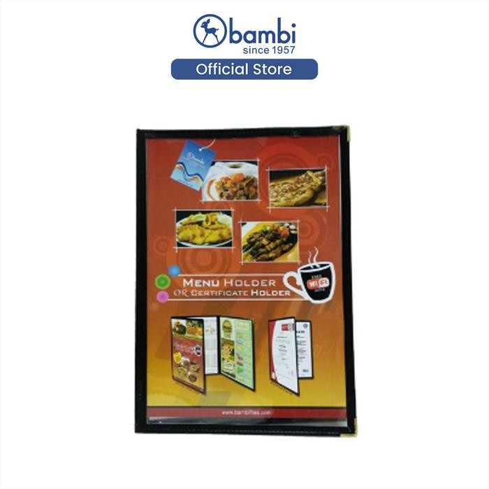 Jual Bambi Holder Display Buku Menu Cafe Ukuran A4 Original | Shopee ...