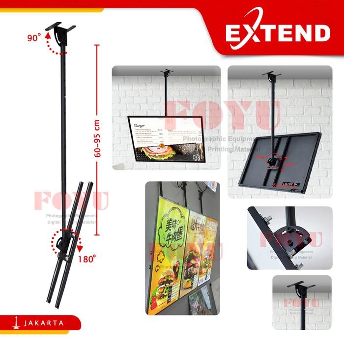 Jual Extend Listro TV LED Menu Slim Light Pad Display Poster Banner 27 ...
