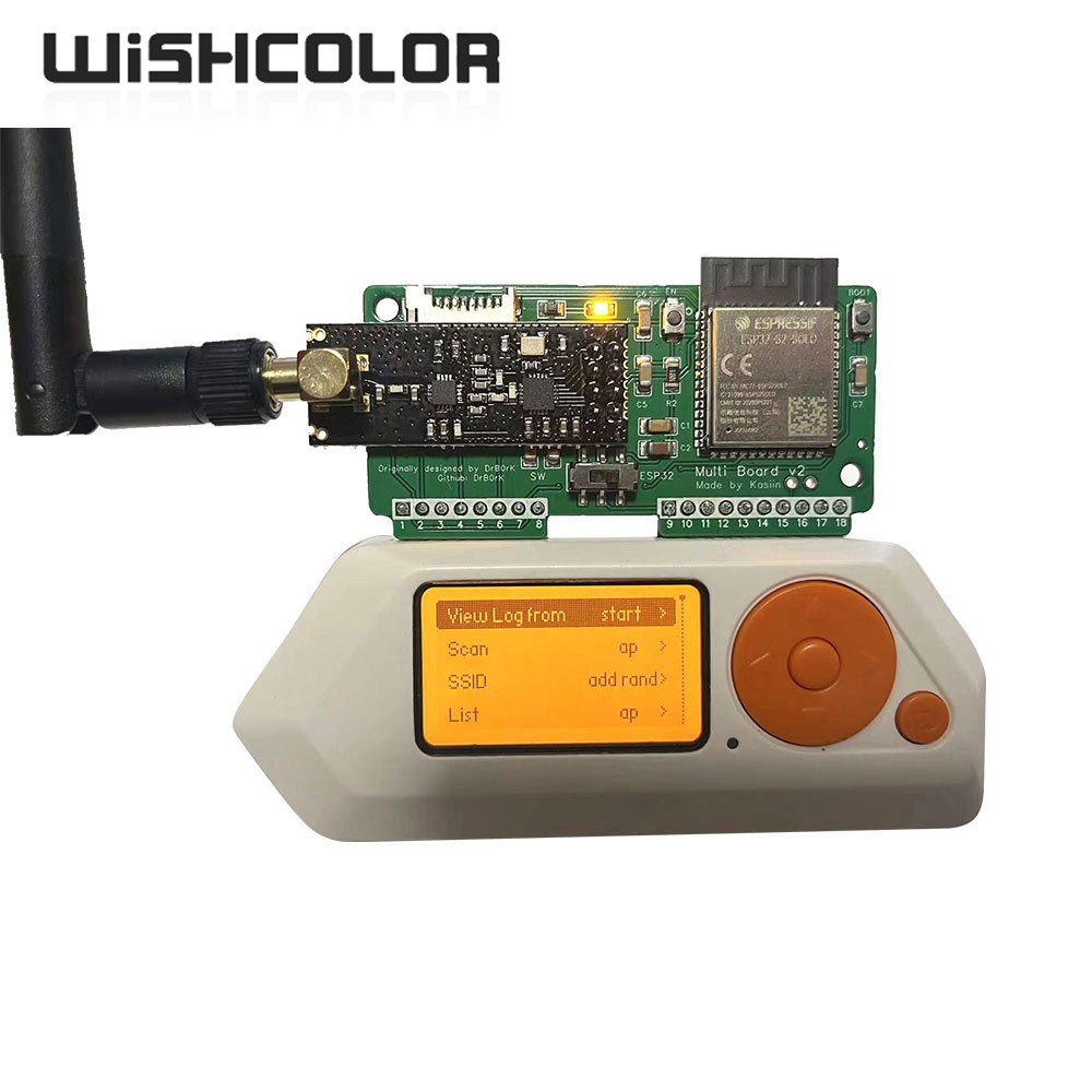 Jual Wishcolor Wifi Multiboard Nrf24 For Flipper Zero + Esp32 ...