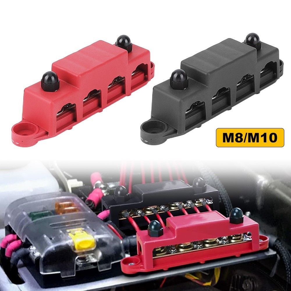 Jual 12V 24V 48V 250A Positive Negative M8 M10 Bus Bar Terminal Battery ...
