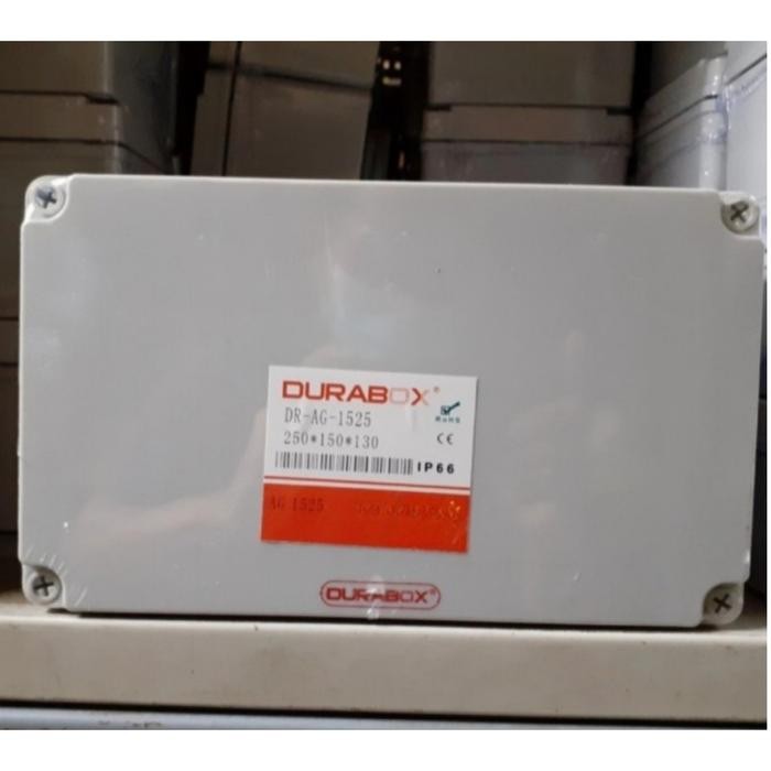 Jual Durabox Junction Box / Duradus Screw Solid Cover 150 x 250 x 100 ...