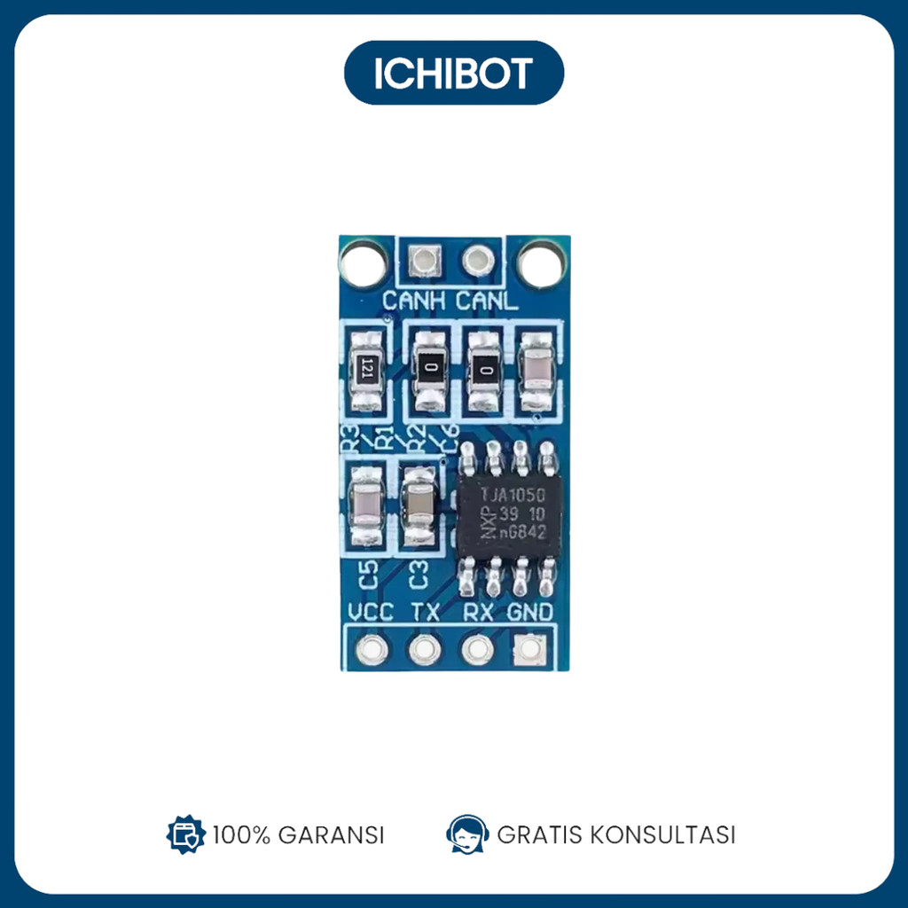 Jual Module Transceiver CAN TJA1050 — Bus Driver/Interface 1 Mbps ...