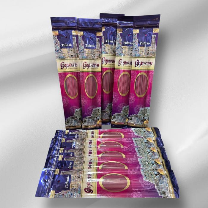 Jual Dupa India Red Bathi Gopuram 50 Batang - Isi 10 PACK - Tulasi ...