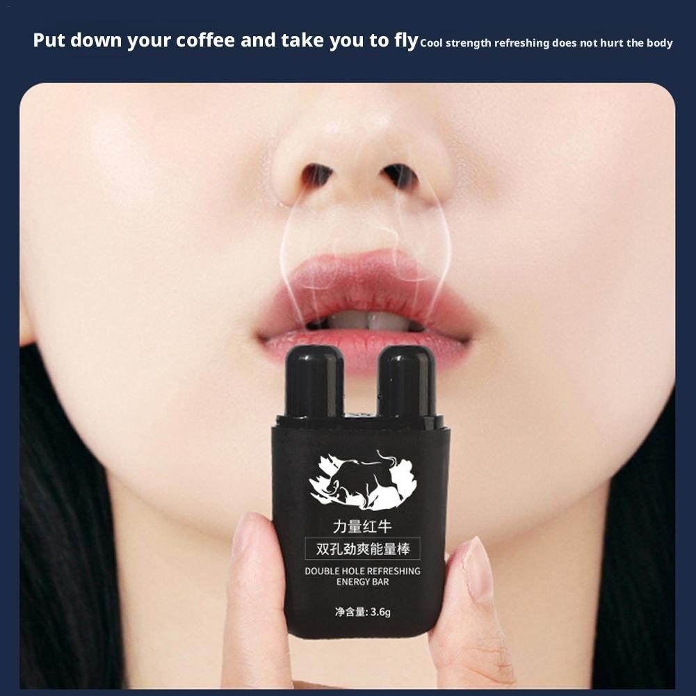 Jual Multiple flavors Nose Breathing Stick Double Holes Refreshing ...
