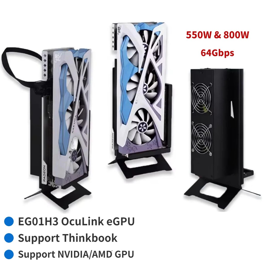 Jual MINI PC OCULINK EGPU HOT PLUG GRAPHICS CARD GPU DOCK GEN4 64GBPS ...