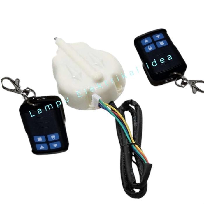 Jual REMOTE PAKET PLUS RECEIVER UNTUK PALANG BARRIER GATE MX50 MX80 418 ...