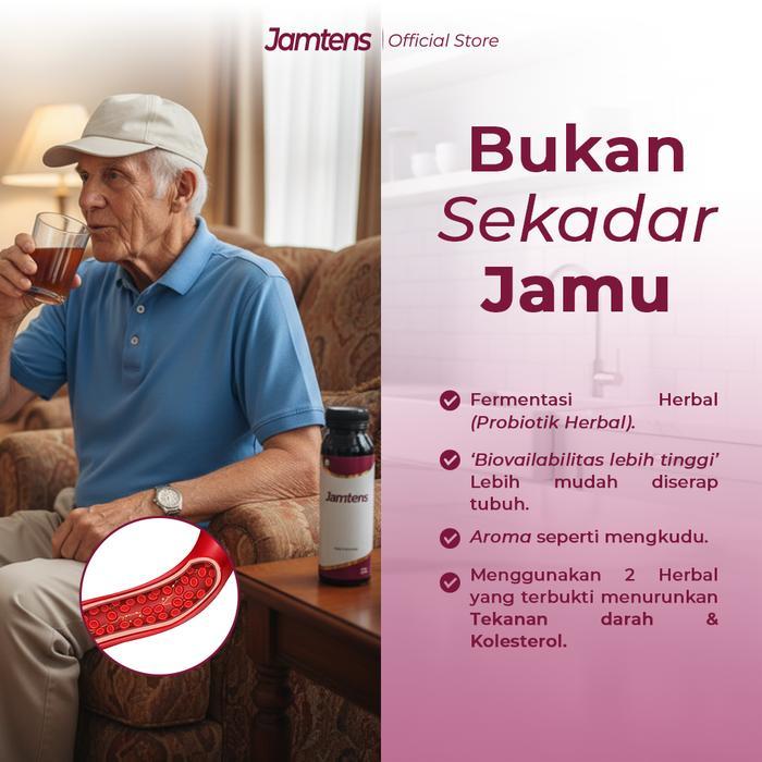 Jamtens Herbal Fitobiotik Fermentasi Membantu Menurunkan Darah Tinggi Dan Hipertensi #Gratisongkir