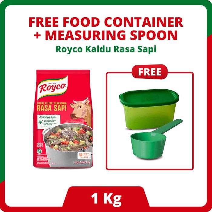Jual dvb6 [Free Food Container + Measuring Spoon] Buy 1 Royco Bumbu ...