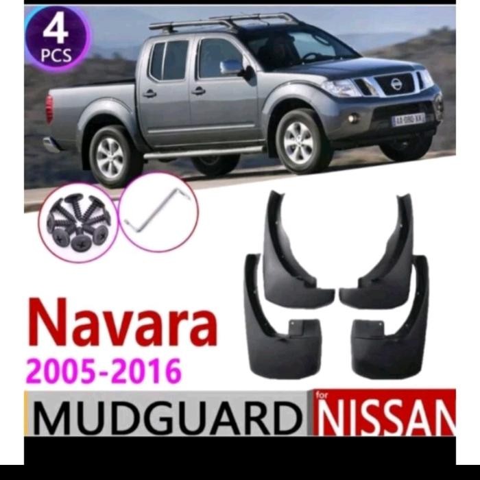 Jual Mud Guard Mudguard Karpet Lumpur Nissan Navara D40 | Shopee Indonesia